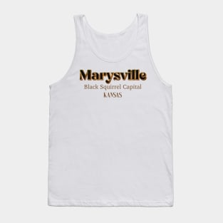 Marysville Black Squirrel Capital Tank Top